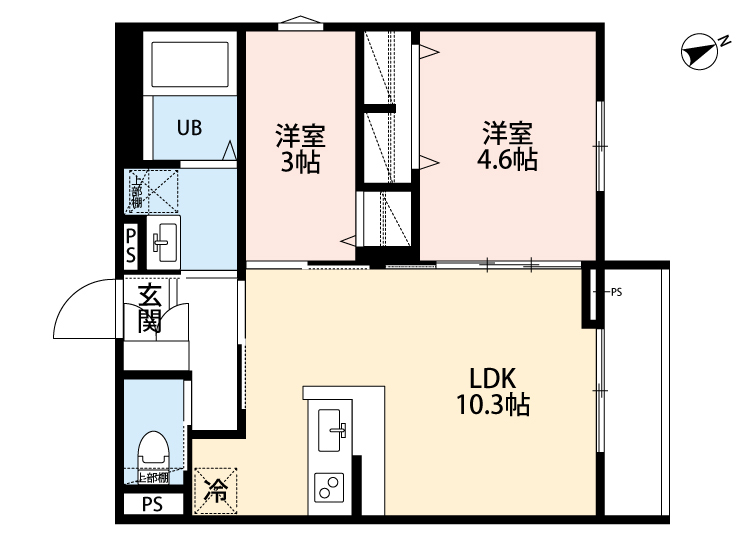 robot home 中河原の間取り