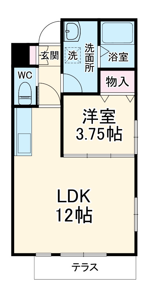Ibrio馬込の間取り