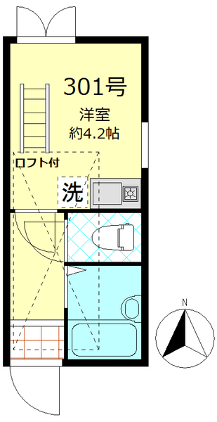 エスポワール羽田壱番館の間取り