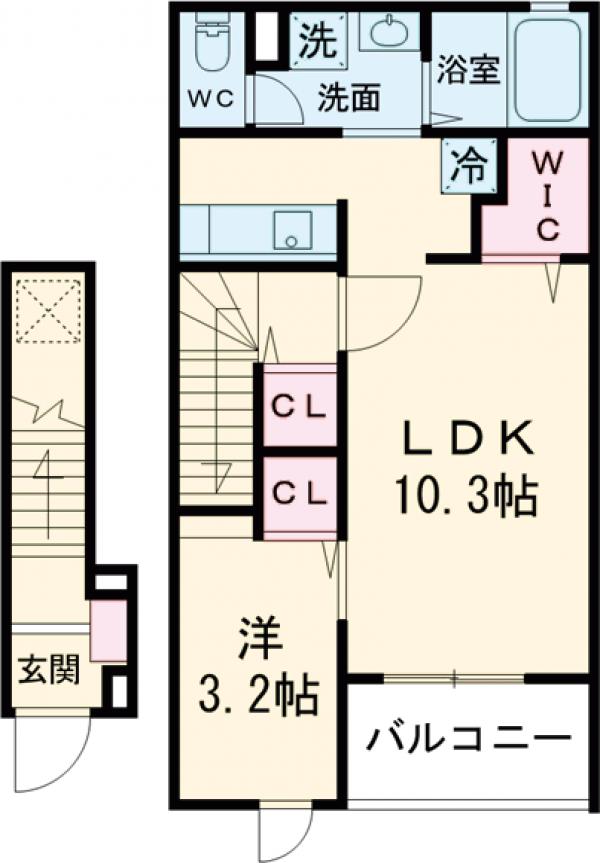 エルノアの間取り