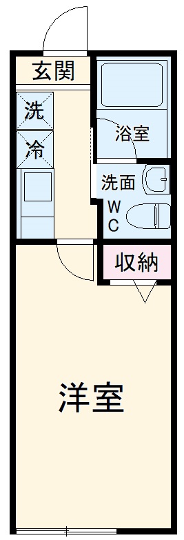 セレーノ前原の間取り