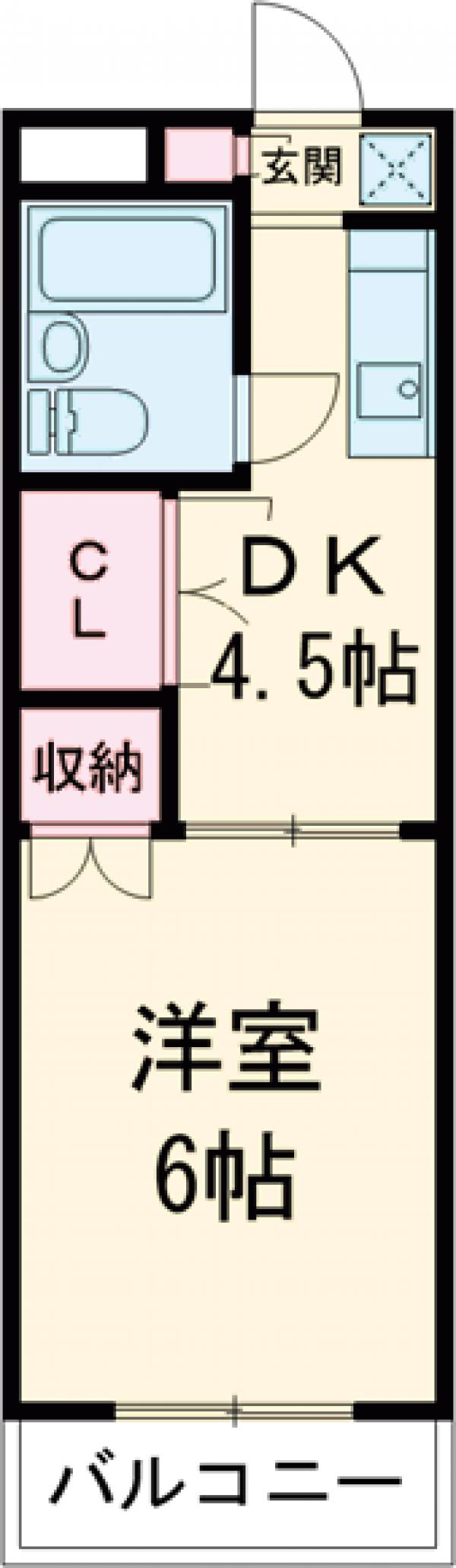 ハーバードハイツの間取り