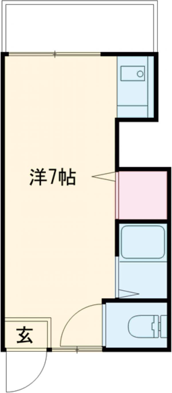 トノブール西荻の間取り