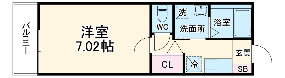 Good Residence新検見川の間取り