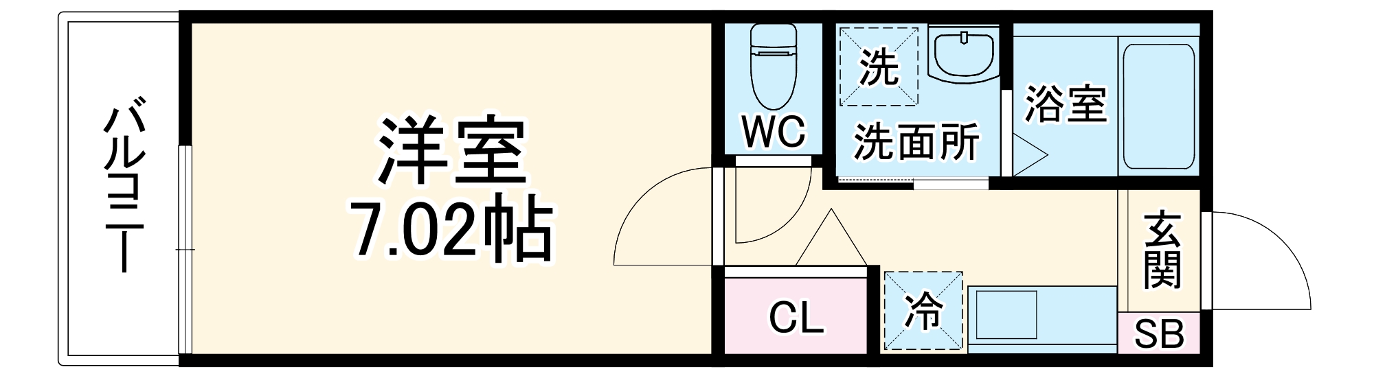 Good Residence新検見川の間取り