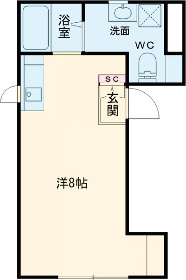 コフレ中野の間取り