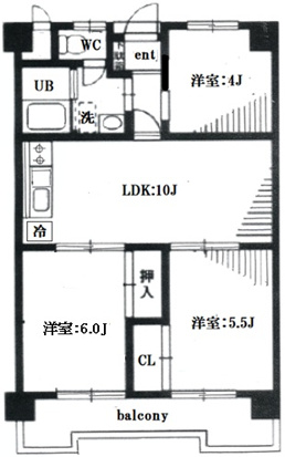 パークプラザ千葉新宿の間取り