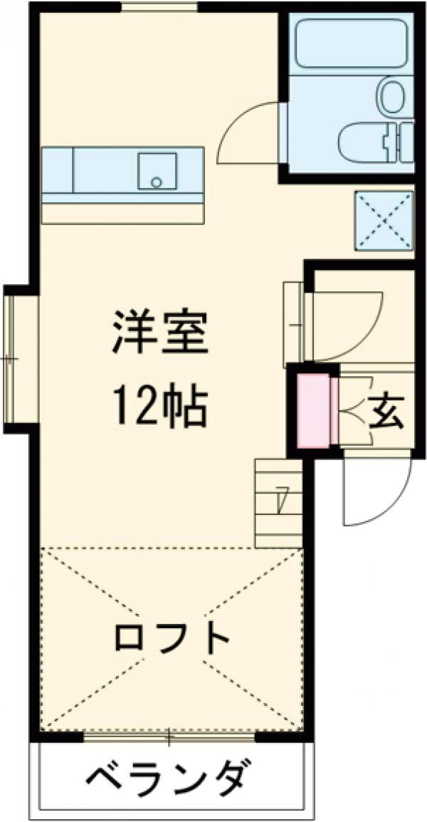 カーサマグノリアⅡの間取り