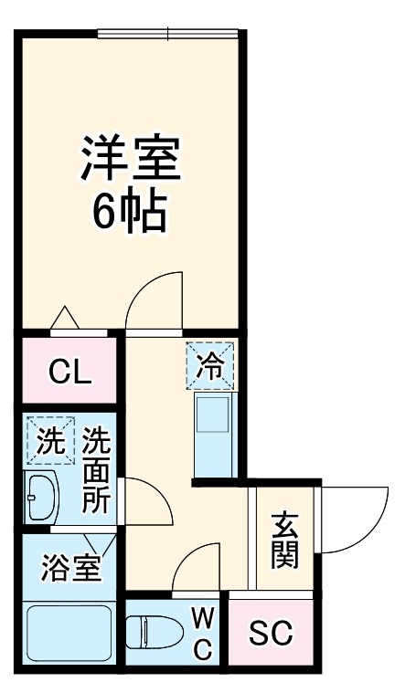 ブラン霞の間取り
