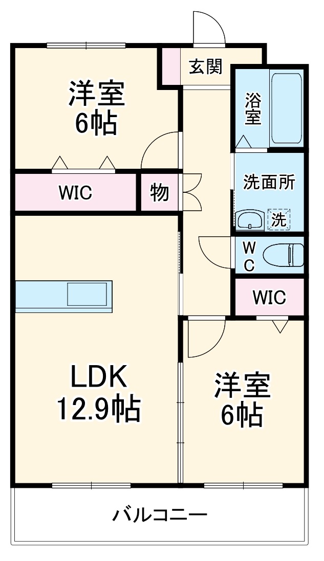 Forsiaの間取り