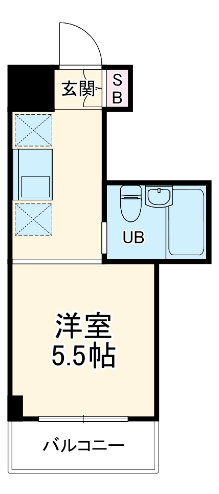 トップ磯子第3の間取り