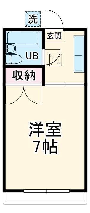 コーポ塩浦の間取り