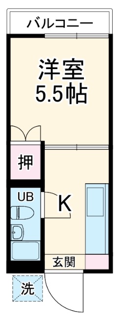 ハイツ浅沼の間取り
