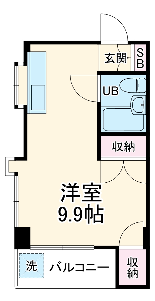 稲毛ベルハウスの間取り