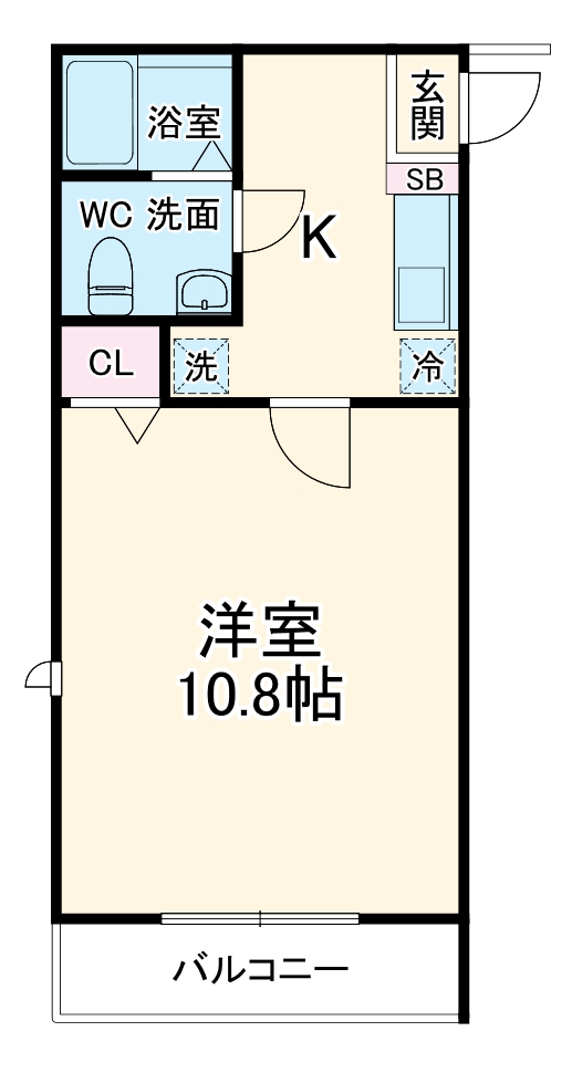 レガーロ藤崎の間取り