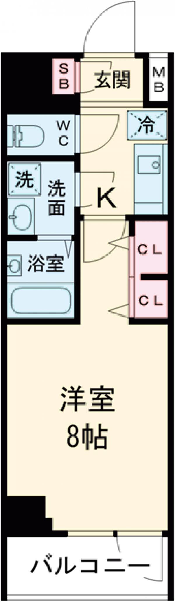 ドゥーエ板橋区役所前の間取り
