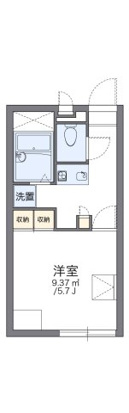 レオパレスアロージョの間取り