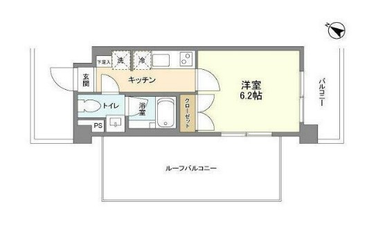 RJRリクロス西馬込の間取り