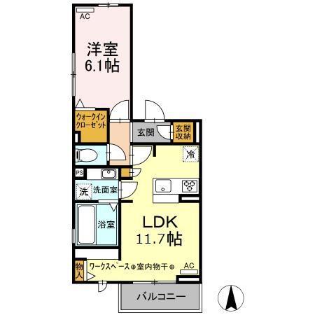 グレイスヒルの間取り