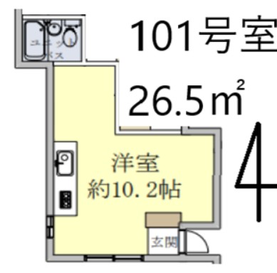 瀧ハイツの間取り