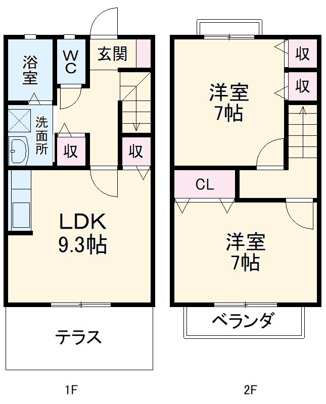 casa nataleの間取り