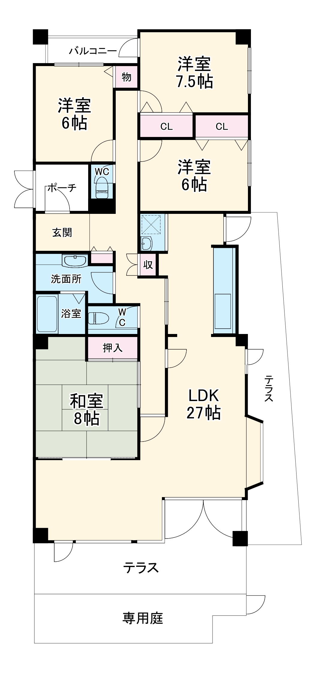 セントポリア箕面の間取り