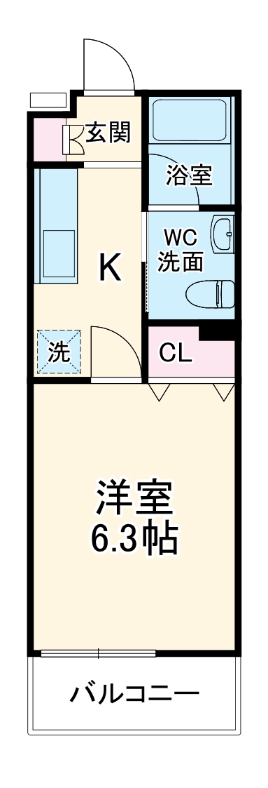 フェルタムコートの間取り