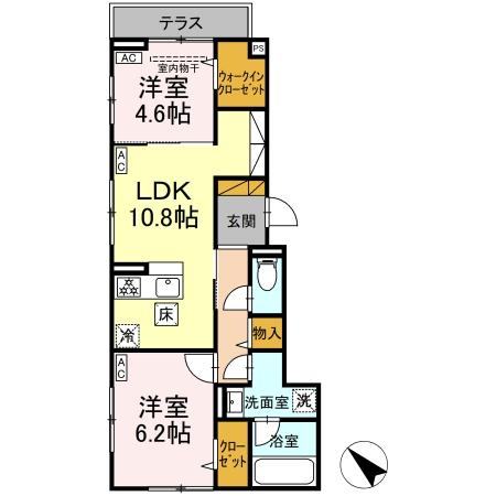 DーLupinusの間取り