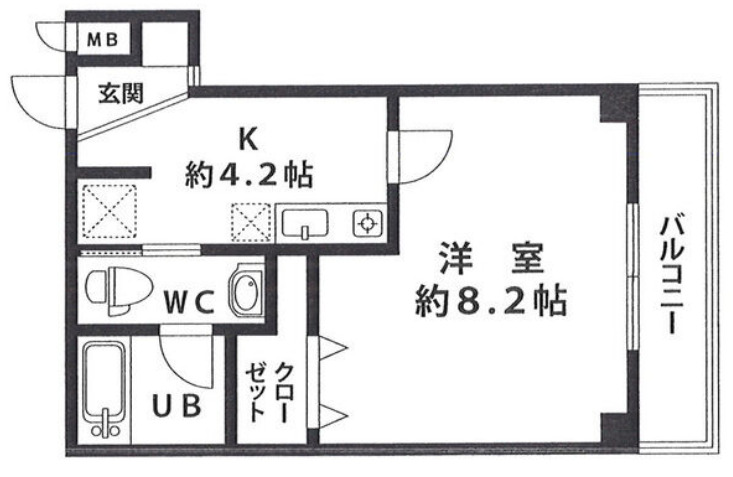 A-One Court OWADAの間取り