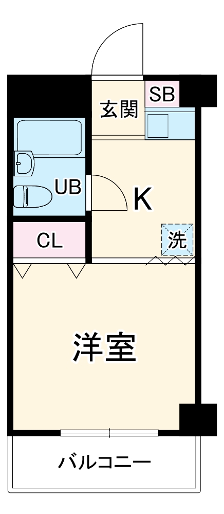 アベニール伊勢原の間取り