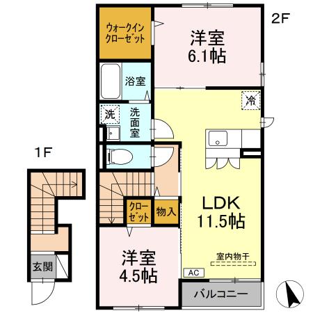 アルセードの間取り