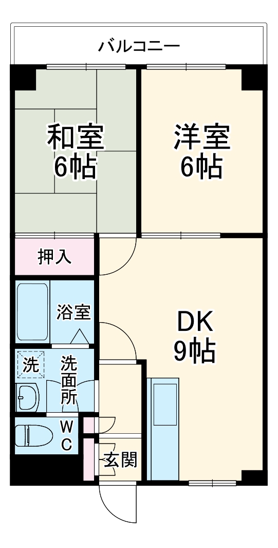 サンコート大倉山の間取り