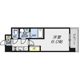 ファステート大阪ヒョードルの間取り
