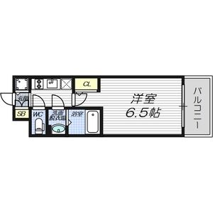 ファステート大阪ヒョードルの間取り