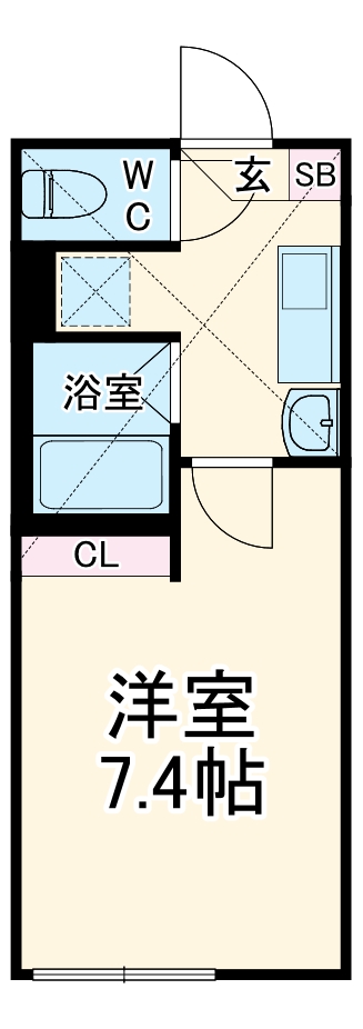 リブガーデンの間取り