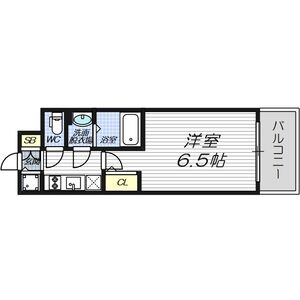ファステート大阪ヒョードルの間取り