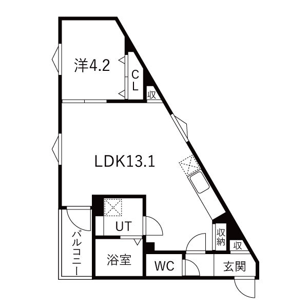 DEVELD中郷Ⅱの間取り