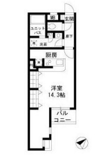 エクセシオーネ目黒の間取り