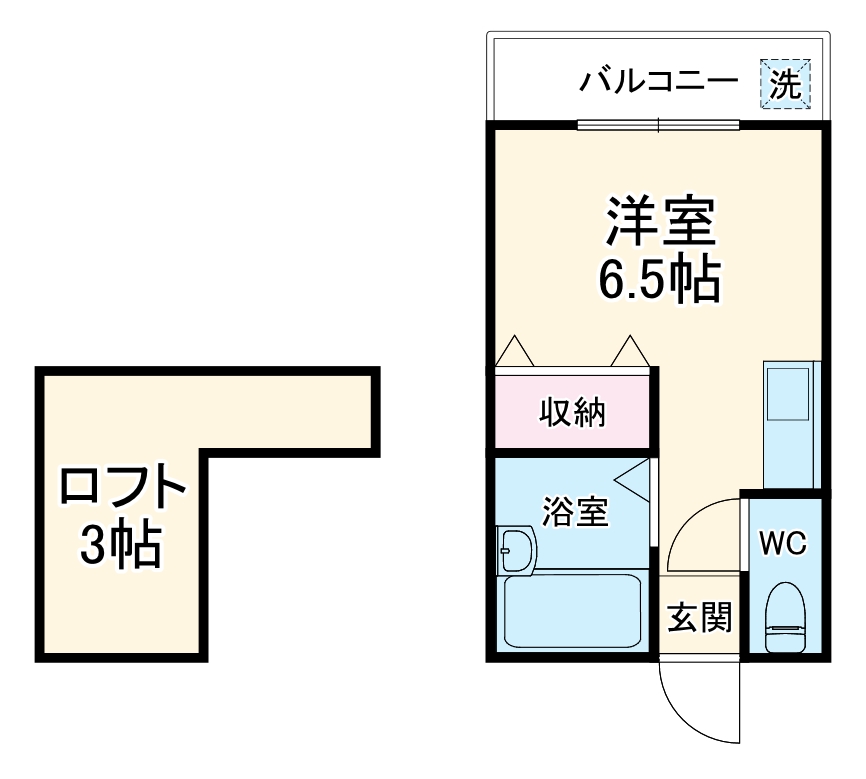 菅沼コーポの間取り