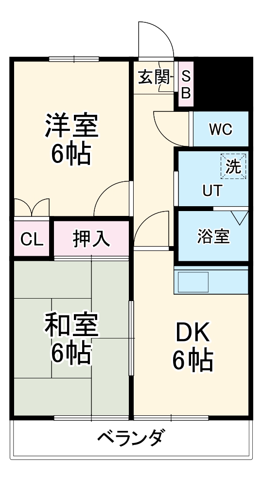 アーバンCohの間取り