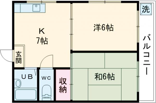 チェリーハイツ吉祥寺の間取り