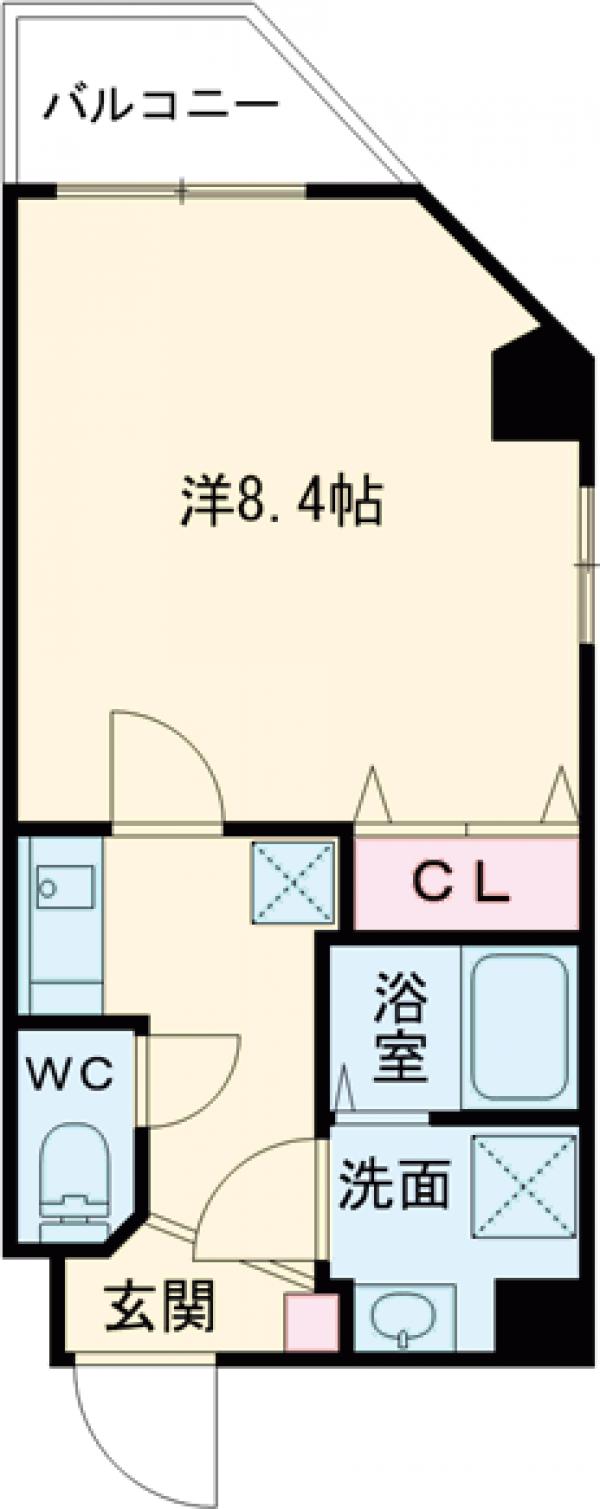 緑の完工年月(2026年7月)築の賃貸マンションの間取り