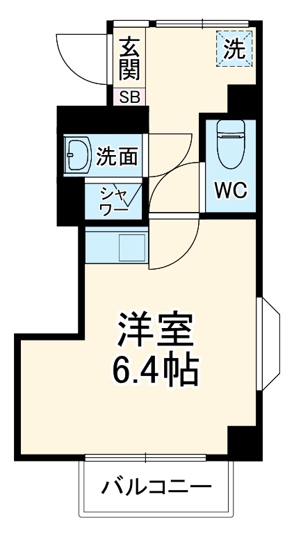 サンハイム菅馬場の間取り