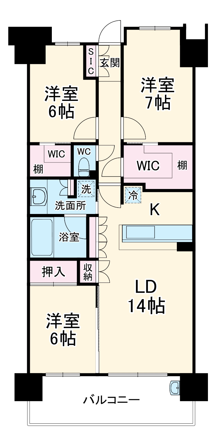 1/11 間取