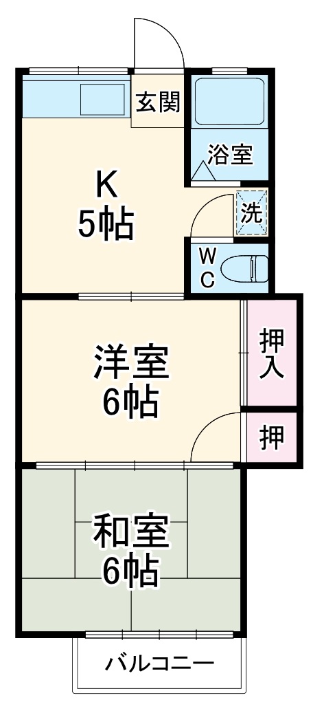コーポ佐藤の間取り