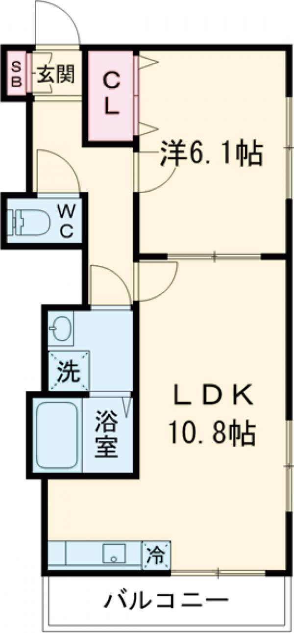 ドミール弐番館の間取り