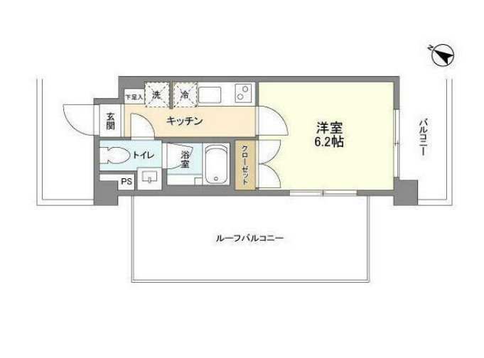 ＲＪＲリクロス西馬込の間取り