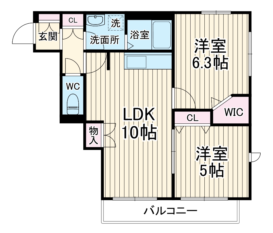 GRASS PARKの間取り