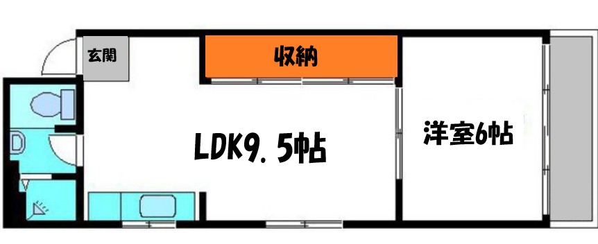 三幸マンションの間取り