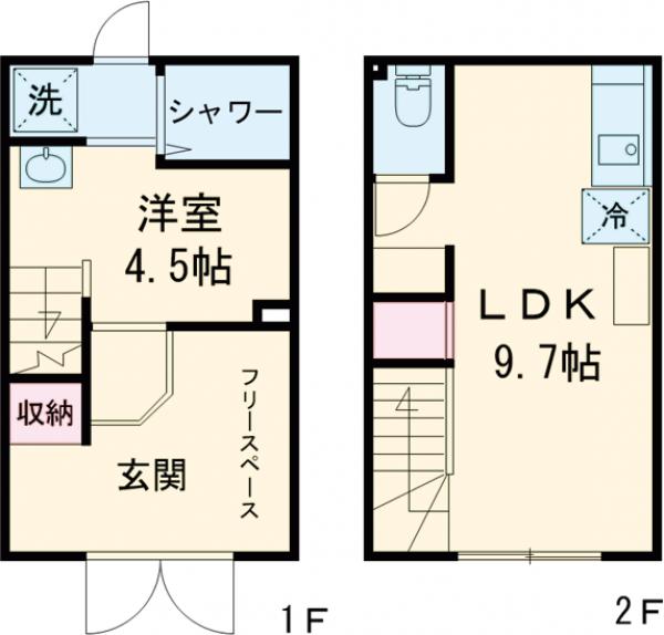 フォルモントの間取り